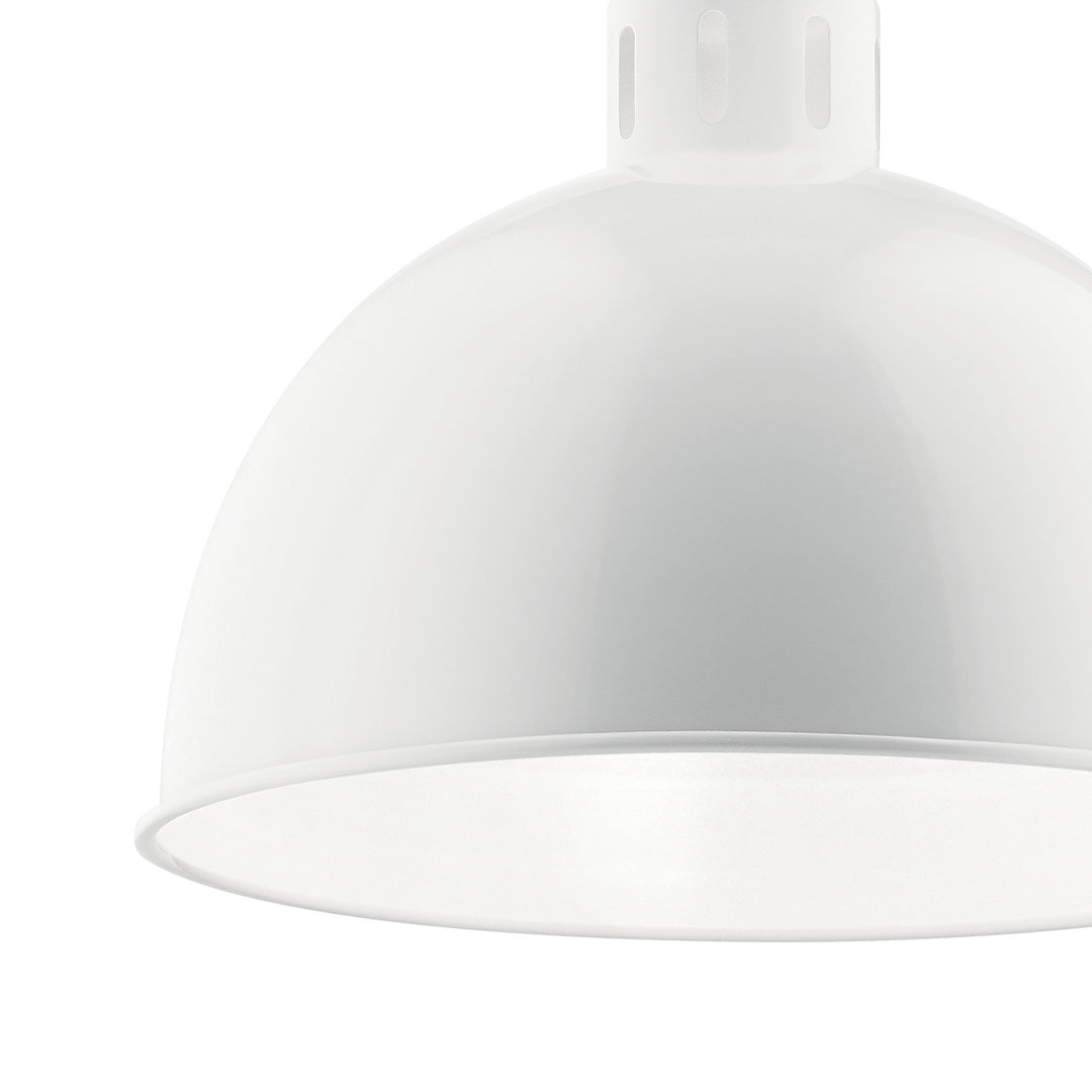 Kichler Canada - 52153WH - One Light Pendant - Zailey - White