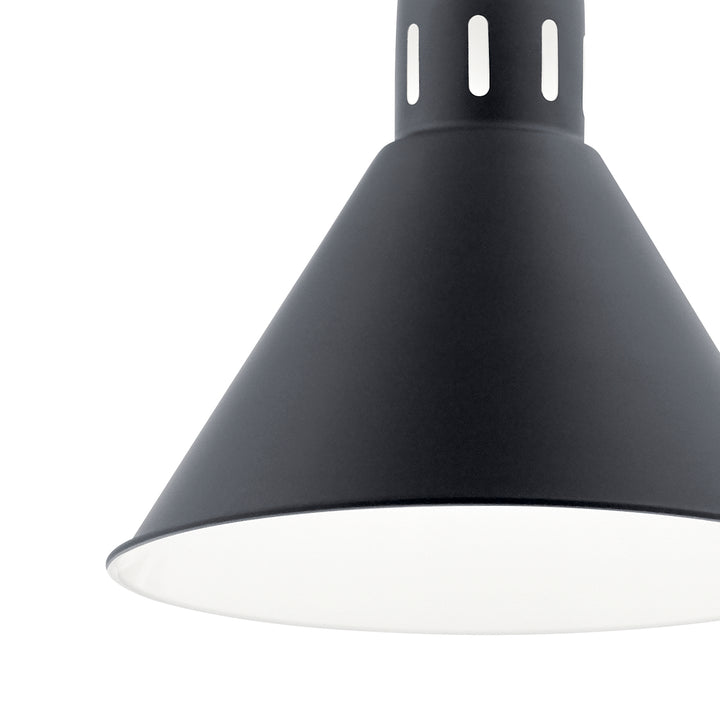 Kichler Canada - 52176BK - One Light Pendant - Zailey - Black