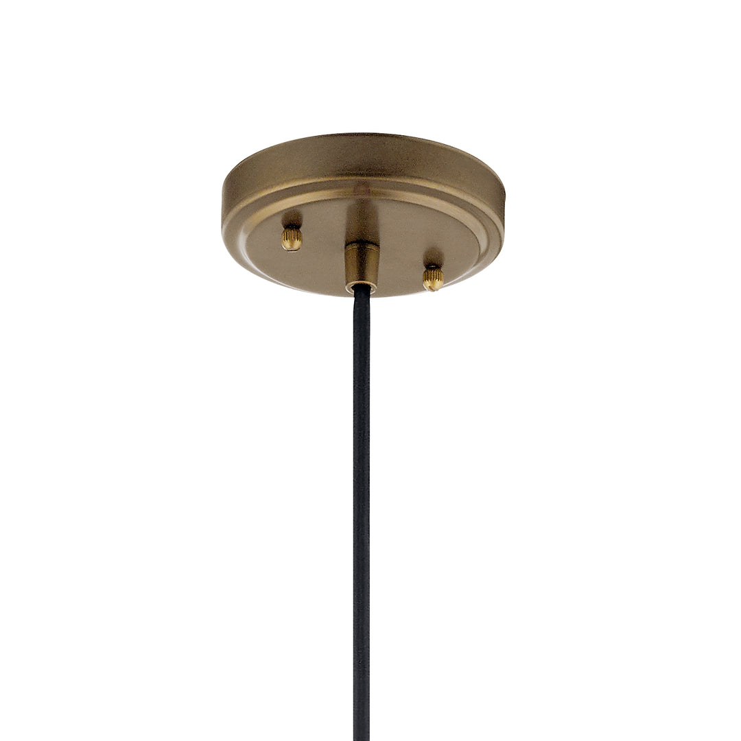 Kichler Canada - 52176NBR - One Light Pendant - Zailey - Natural Brass