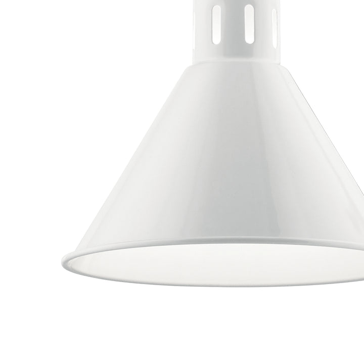 Kichler Canada - 52176WH - One Light Pendant - Zailey - White