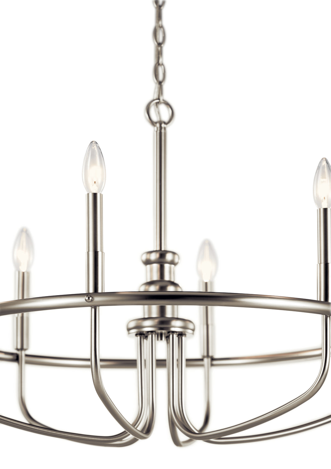 Kichler Canada - 52304NI - Six Light Chandelier - Capitol Hill - Brushed Nickel