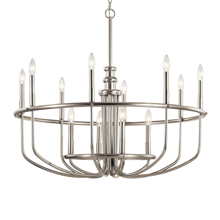 Kichler Canada - 52305NI - 12 Light Chandelier - Capitol Hill - Brushed Nickel