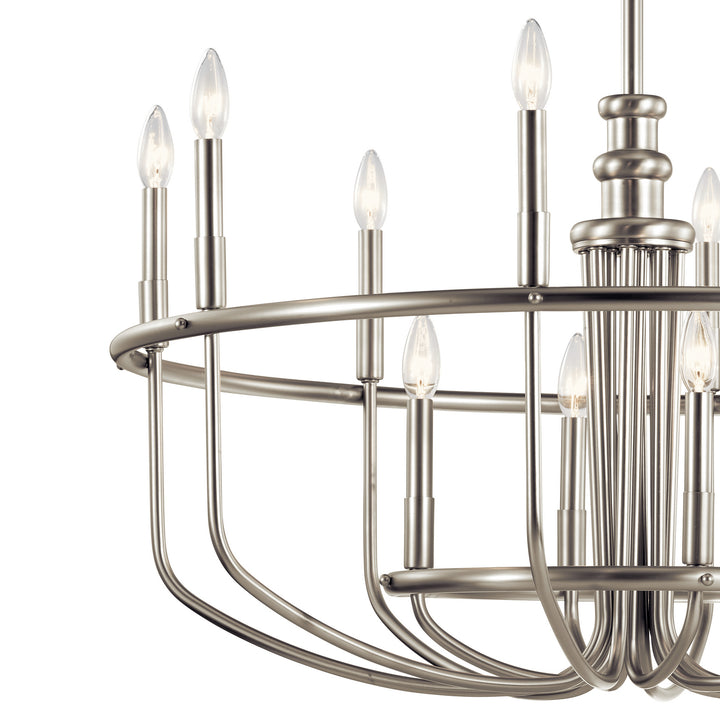 Kichler Canada - 52305NI - 12 Light Chandelier - Capitol Hill - Brushed Nickel