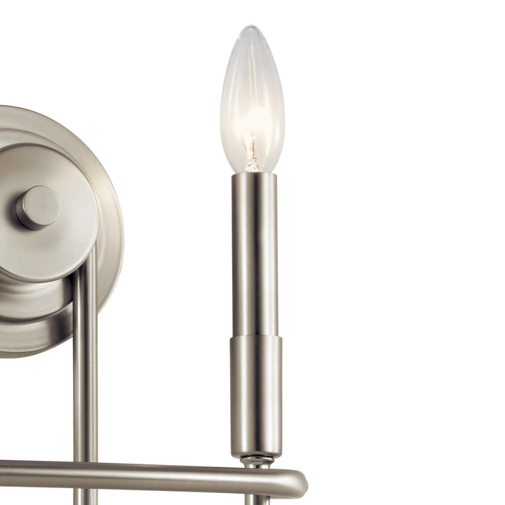 Kichler Canada - 52308NI - Two Light Wall Sconce - Capitol Hill - Brushed Nickel