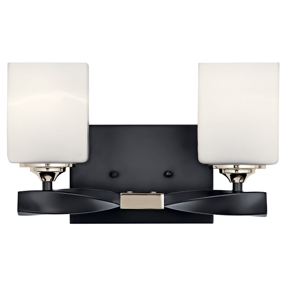 Kichler Canada - 55001BK - Two Light Bath - Marette - Black
