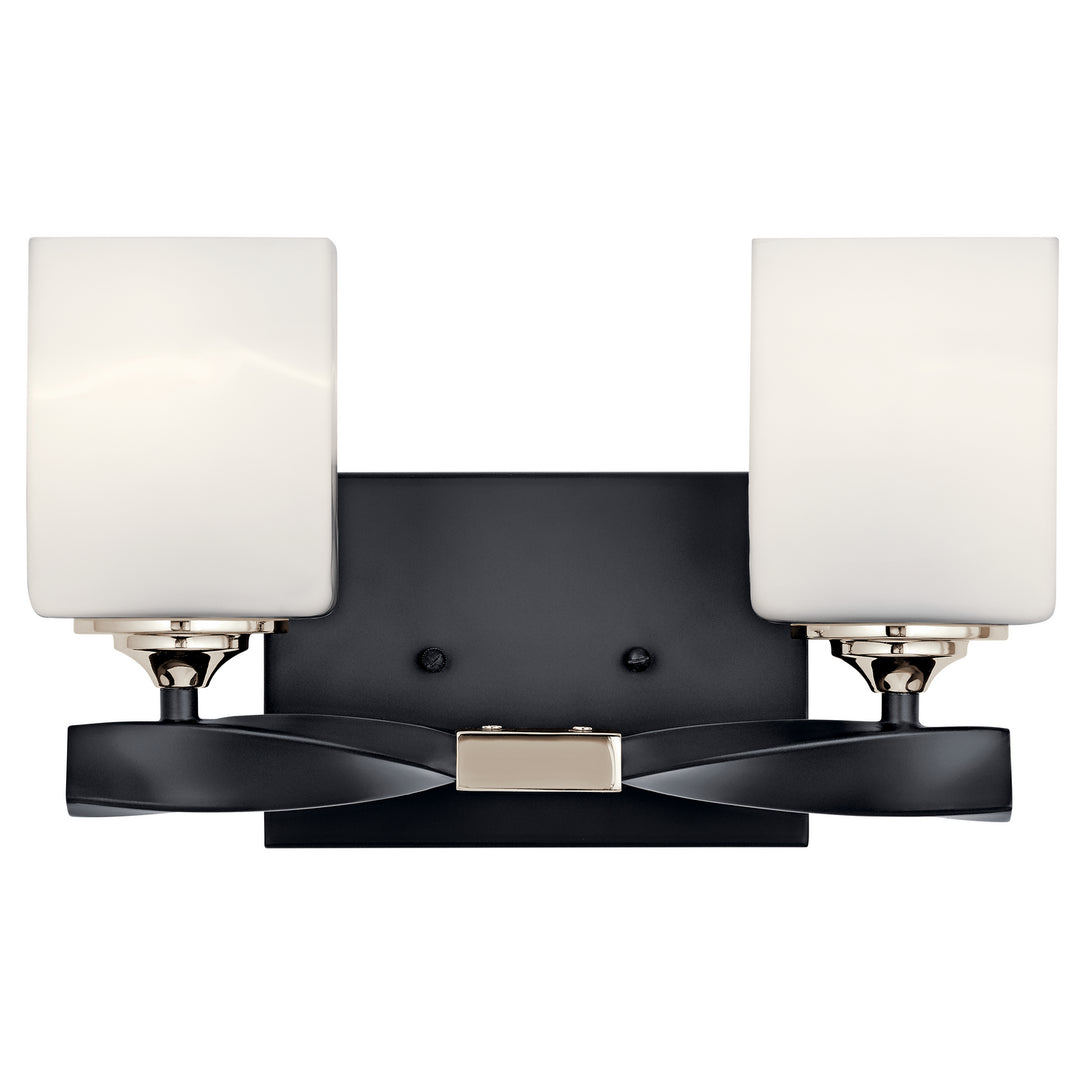 Kichler Canada - 55001BK - Two Light Bath - Marette - Black