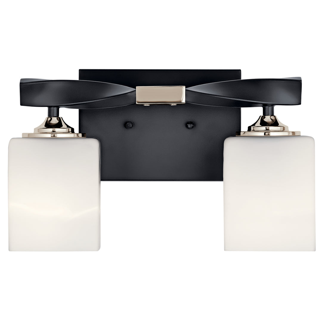 Kichler Canada - 55001BK - Two Light Bath - Marette - Black