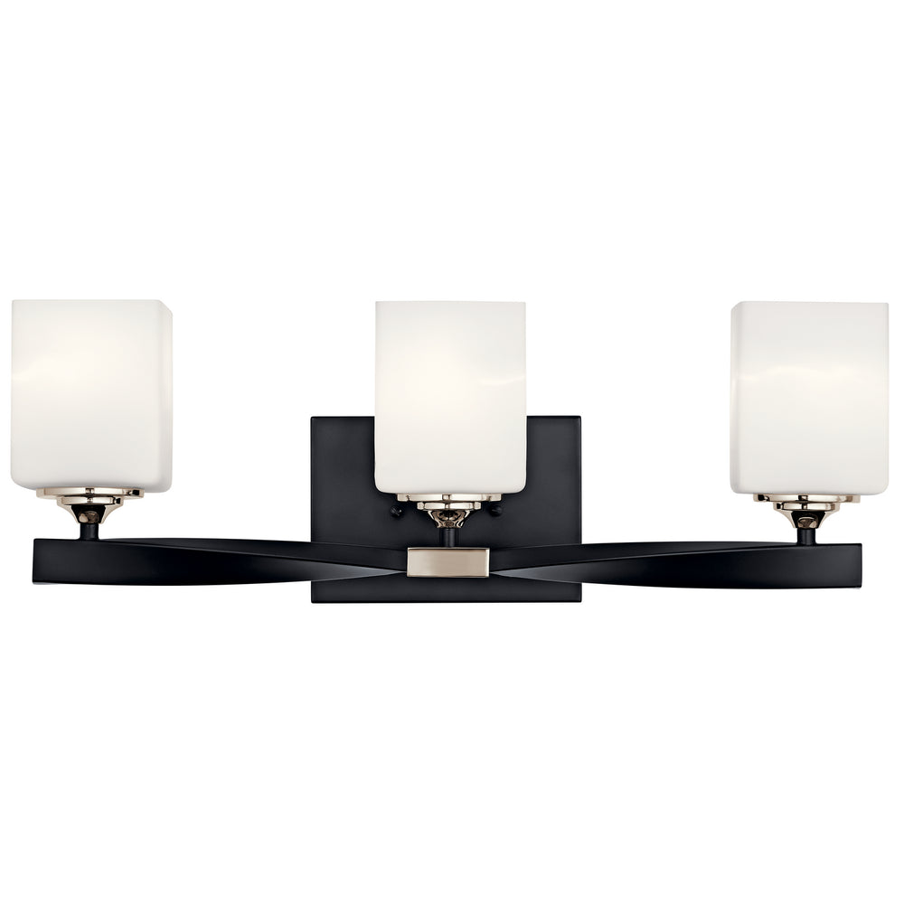 Kichler Canada - 55002BK - Three Light Bath - Marette - Black