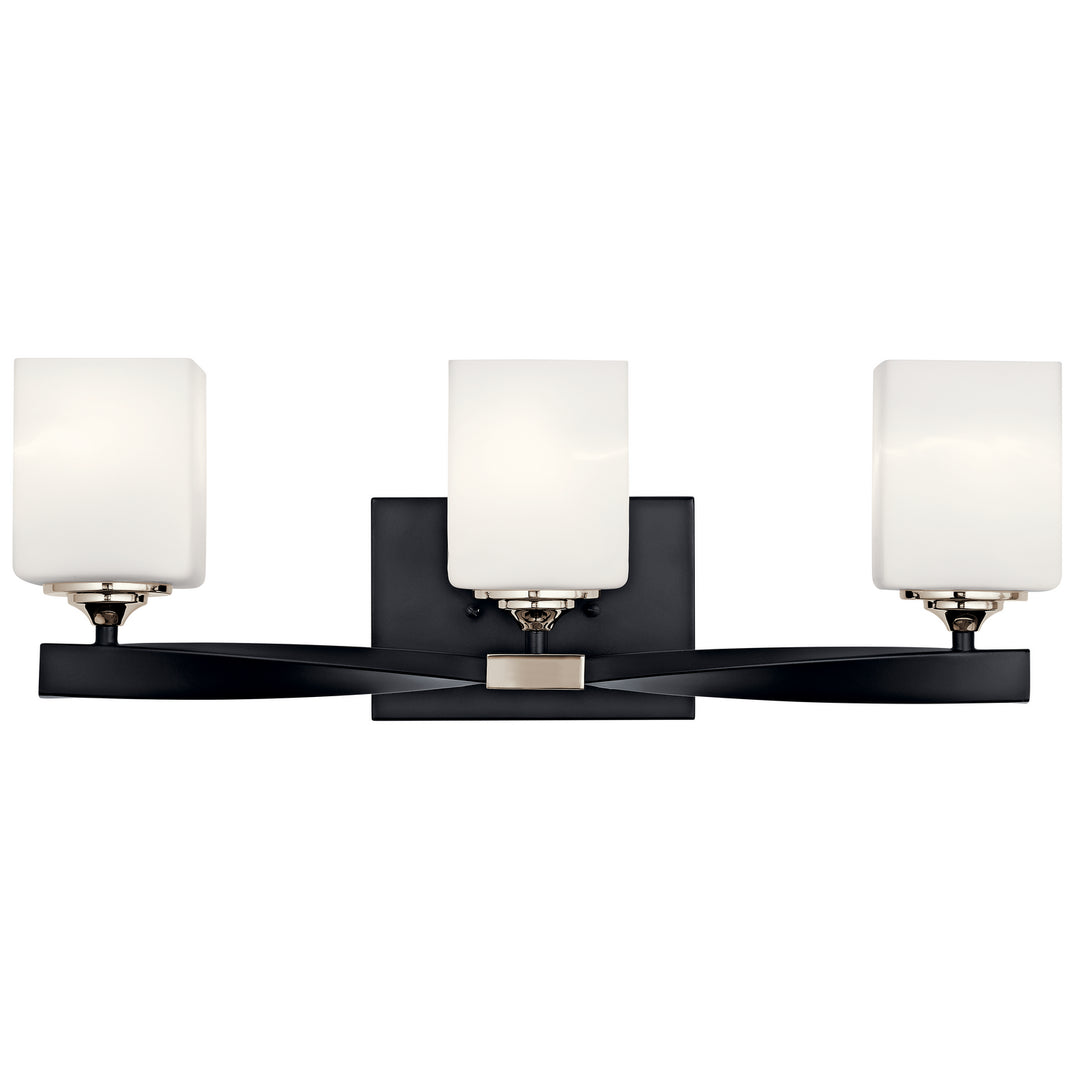 Kichler Canada - 55002BK - Three Light Bath - Marette - Black
