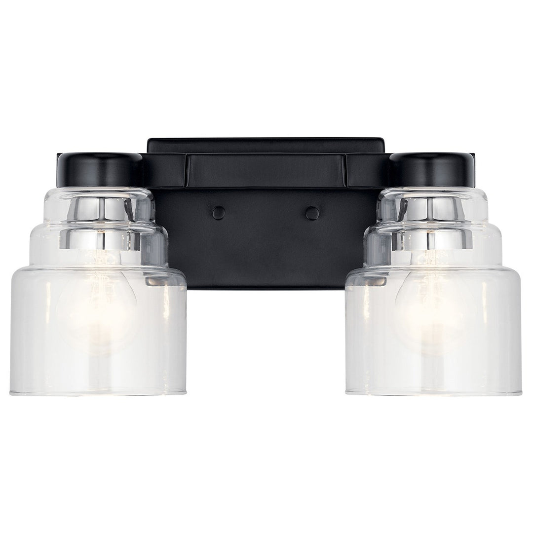 Kichler Canada - 55011BK - Two Light Bath - Vionnet - Black