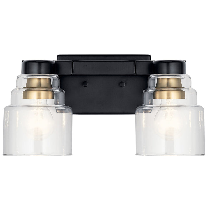 Kichler Canada - 55011BK - Two Light Bath - Vionnet - Black