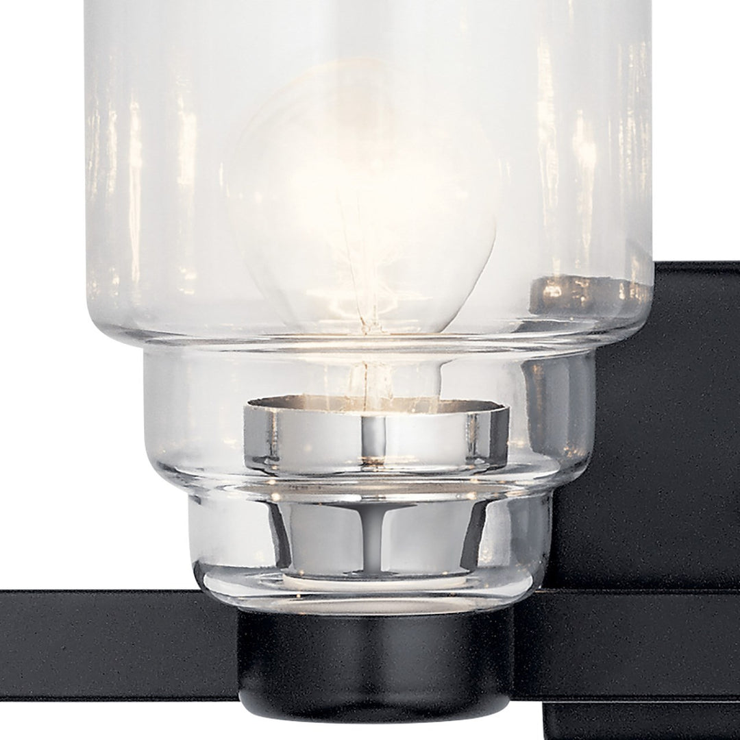 Kichler Canada - 55013BK - Four Light Bath - Vionnet - Black