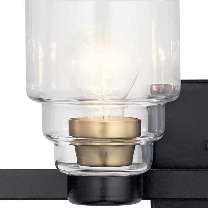 Kichler Canada - 55013BK - Four Light Bath - Vionnet - Black