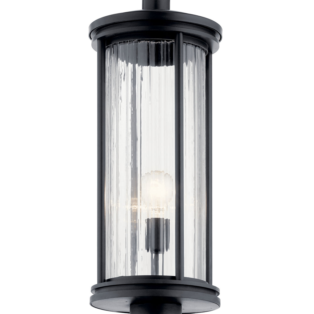 Kichler Canada - 59025BK - One Light Outdoor Post Mount - Barras - Black