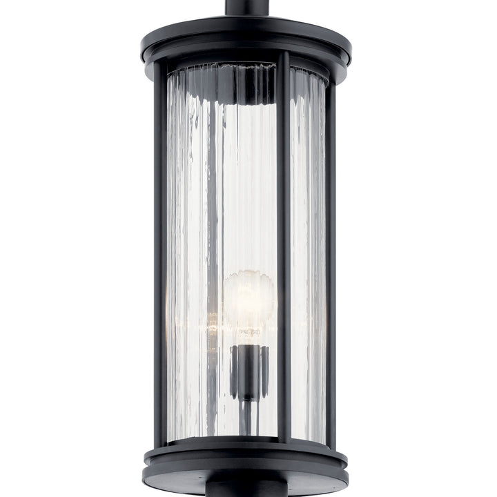 Kichler Canada - 59025BK - One Light Outdoor Post Mount - Barras - Black