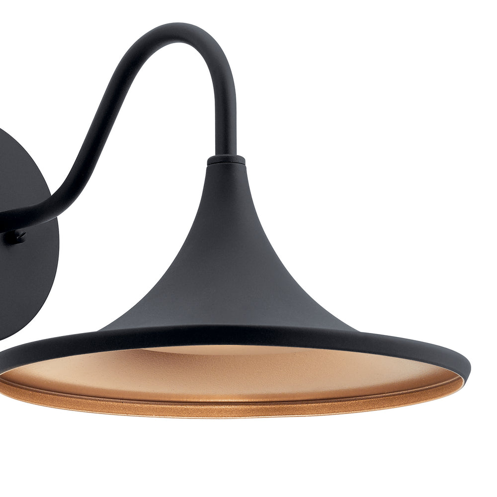 Kichler Canada - 59028BKTLED - LED Outdoor Wall Mount - Elias - Textured Black