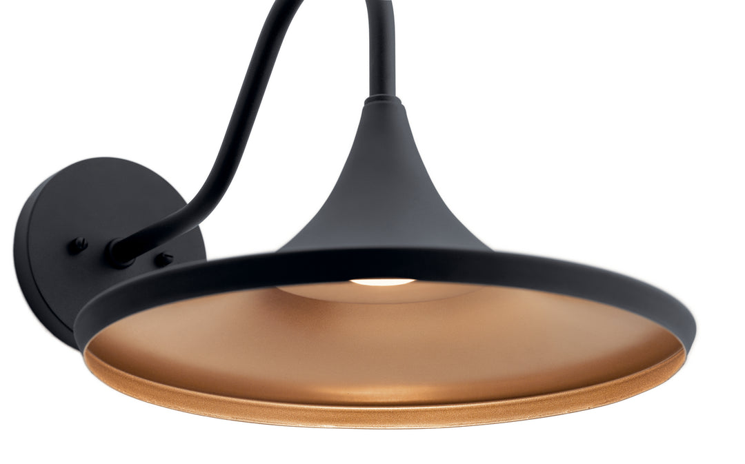 Kichler Canada - 59029BKTLED - LED Outdoor Wall Mount - Elias - Textured Black