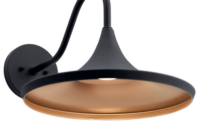 Kichler Canada - 59029BKTLED - LED Outdoor Wall Mount - Elias - Textured Black