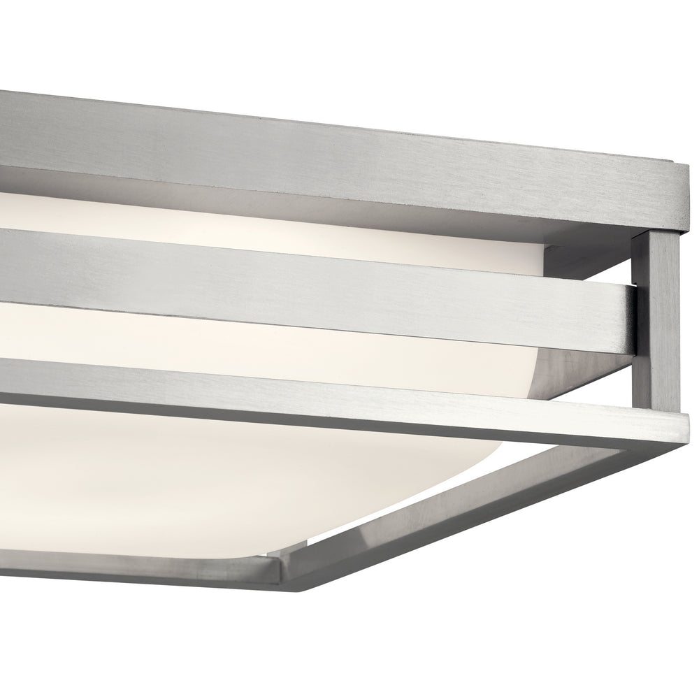 Kichler Canada - 59037BALED - LED Outdoor Ceiling Mount - Ryler - Brushed Aluminum