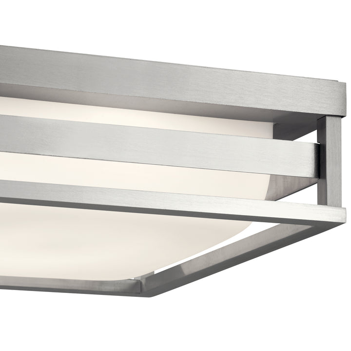Kichler Canada - 59037BALED - LED Outdoor Ceiling Mount - Ryler - Brushed Aluminum