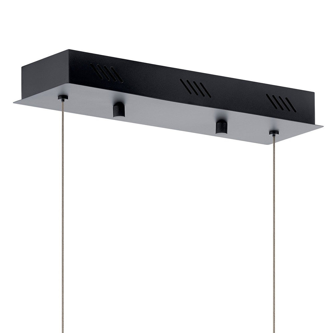 Kichler Canada - 83593MBK - LED Linear Chandelier - Gorve - Matte Black