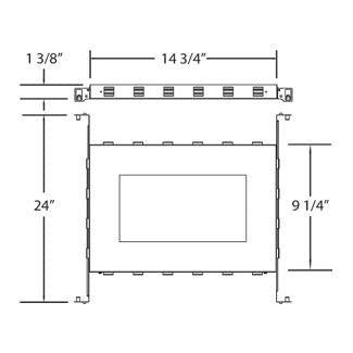 Eurofase Canada - 24052-016 - NCP,TE112/GU10/162/LED - NC PLATE AND IC BOX