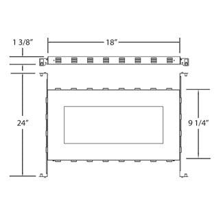 Eurofase Canada - 24053-013 - NCP,TE113/LED/GU10/TR/163/LED - NC PLATE AND IC BOX