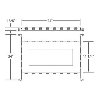Eurofase Canada - 24059-015 - NCP,TE133/LED - NC PLATE AND IC BOX