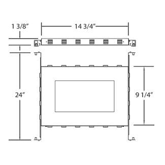 Eurofase Canada - 24064-019 - NCP,TE612LED/212TR/212GU10 - NC PLATE AND IC BOX