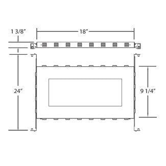 Eurofase Canada - 24065-016 - NCP,TE613LED/213/GU10/TR - NC PLATE AND IC BOX
