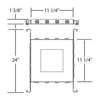 Eurofase Canada - 24067-010 - NCP,TE221LED - NC PLATE AND IC BOX