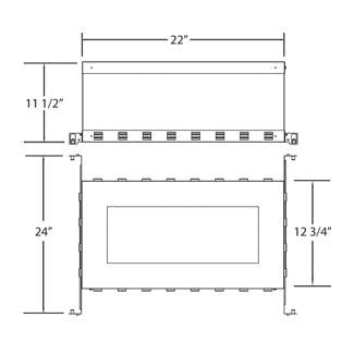 Eurofase Canada - 24073-011 - IC BOX,TE113/GU10/TR/163/LED - NC PLATE AND IC BOX