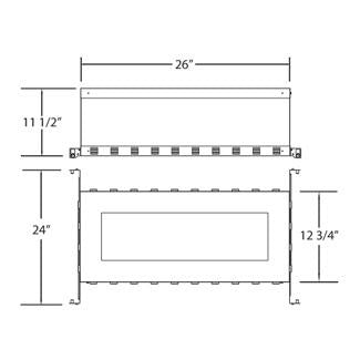 Eurofase Canada - 24074-018 - IC BOX,TE114A/GU10/TR/164A/LED - NC PLATE AND IC BOX