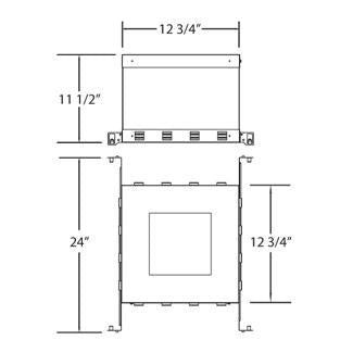 Eurofase Canada - 24077-019 - IC BOX,TE131/LED - NC PLATE AND IC BOX