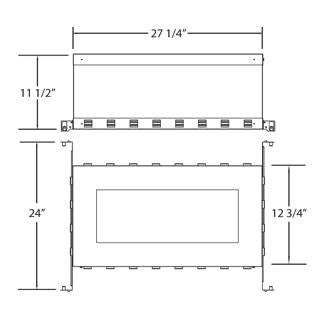 Eurofase Canada - 24079-013 - IC BOX,TE133/LED - NC PLATE AND IC BOX