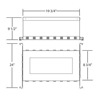 Eurofase Canada - 24085-014 - IC BOX,TE613LED/213/GU10/TR - NC PLATE AND IC BOX