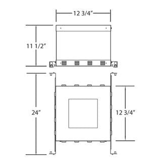 Eurofase Canada - 24087-018 - IC BOX,TE221LED - NC PLATE AND IC BOX