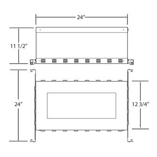 Eurofase Canada - 24089-012 - IC BOX,TE223/LED - NC PLATE AND IC BOX