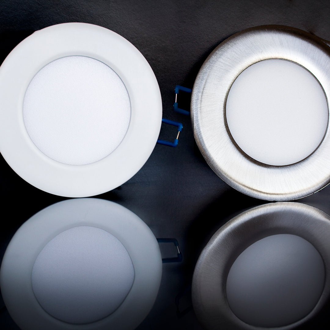 Eurofase Canada - 28987-017 - LED SLIM REC,4IN,9W,RND,WHT - LED SLIM - White