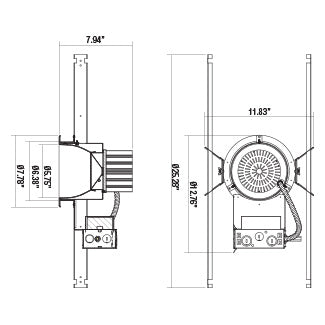 Eurofase Canada - 29683-025 - LED REC,6IN,NC HSNG,60W,WH/CHR - White