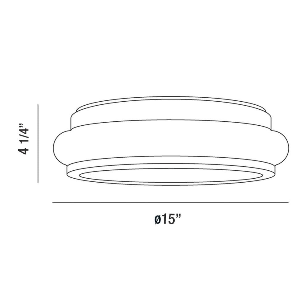 Eurofase Canada - 30141-018 - LED Flush Mount - Muir - Satin Nickel