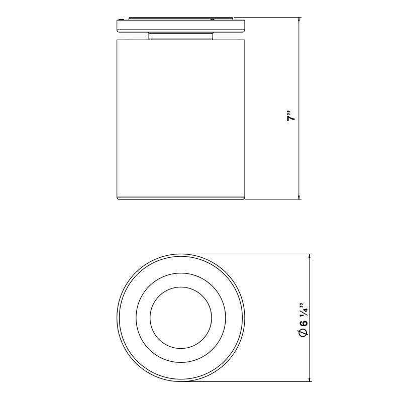 Eurofase Canada - 30310-018 - LOTUS,1LT LED FLUSH,9W,WHT - LOTUS - White