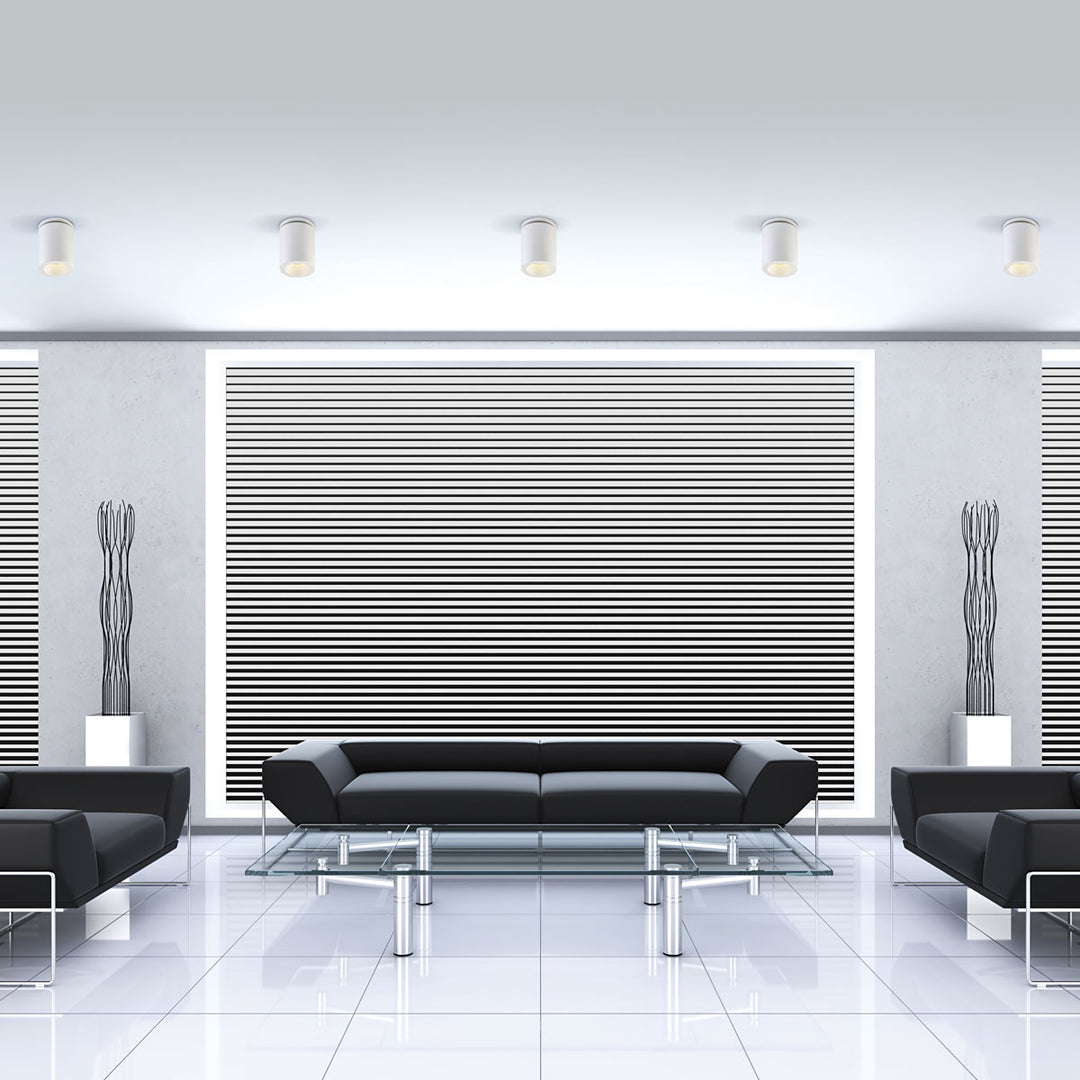 Eurofase Canada - 30310-018 - LOTUS,1LT LED FLUSH,9W,WHT - LOTUS - White