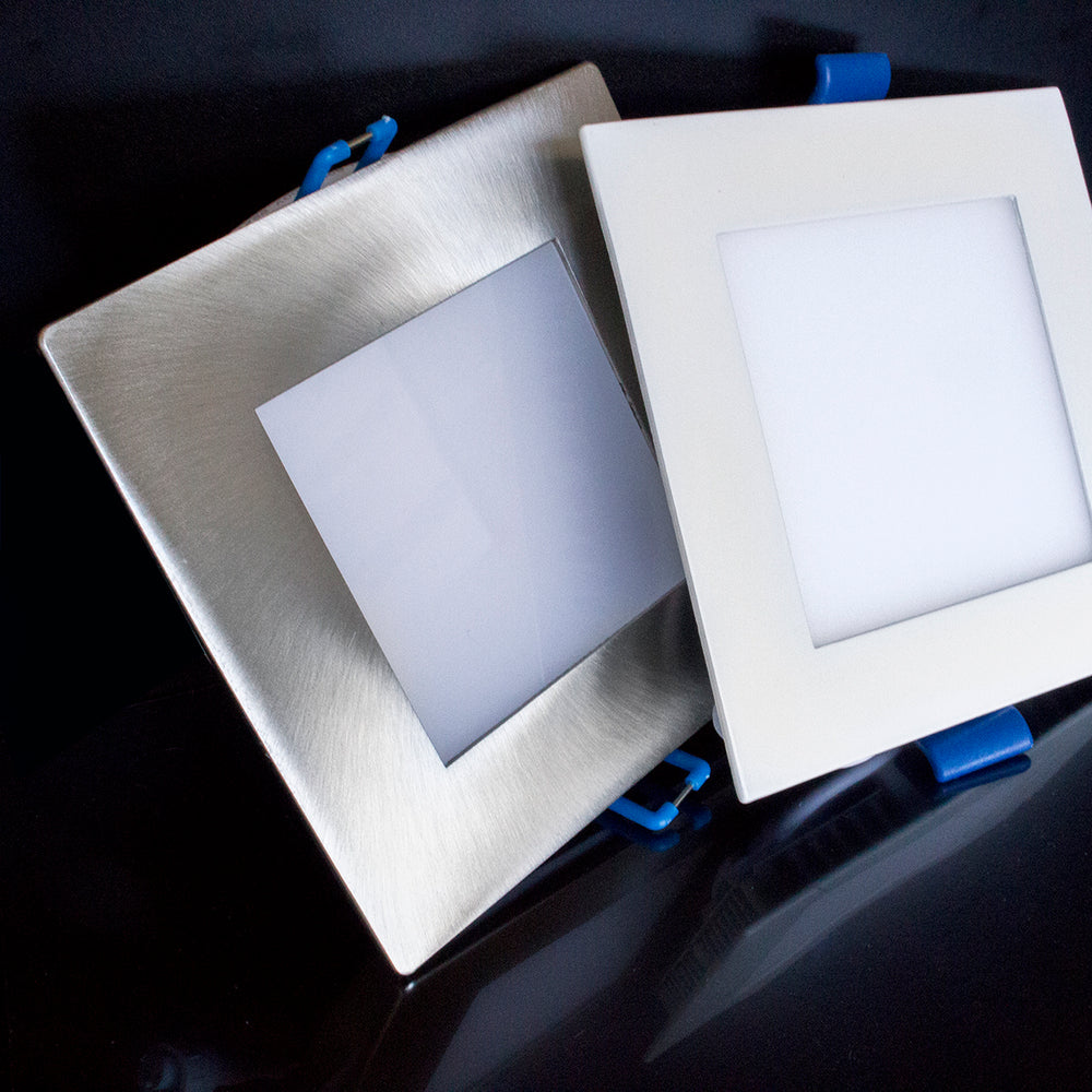 Eurofase Canada - 31488-037 - LED SLIM REC,4IN,12W,SQ,BN - Brushed Nickel
