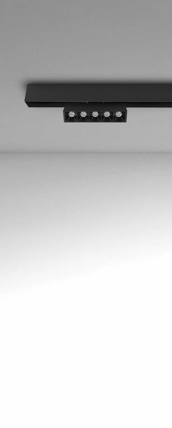 Route LED Downlight in Black Eurofase Canada