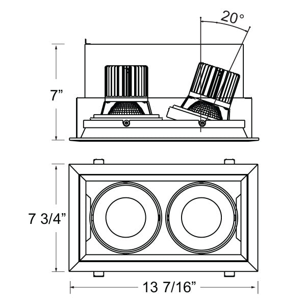 Eurofase Canada - TE132LED-35-4-0N - LED Recessed - Platinum