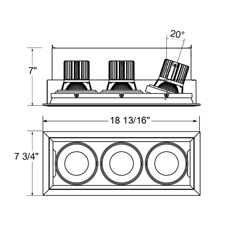 Eurofase Canada - TE133LED-35-4-0N - LED Recessed - Platinum