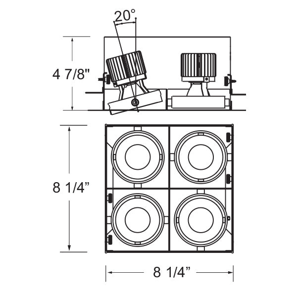 Eurofase Canada - TE614BLED-40-2-02 - LED Recessed - White