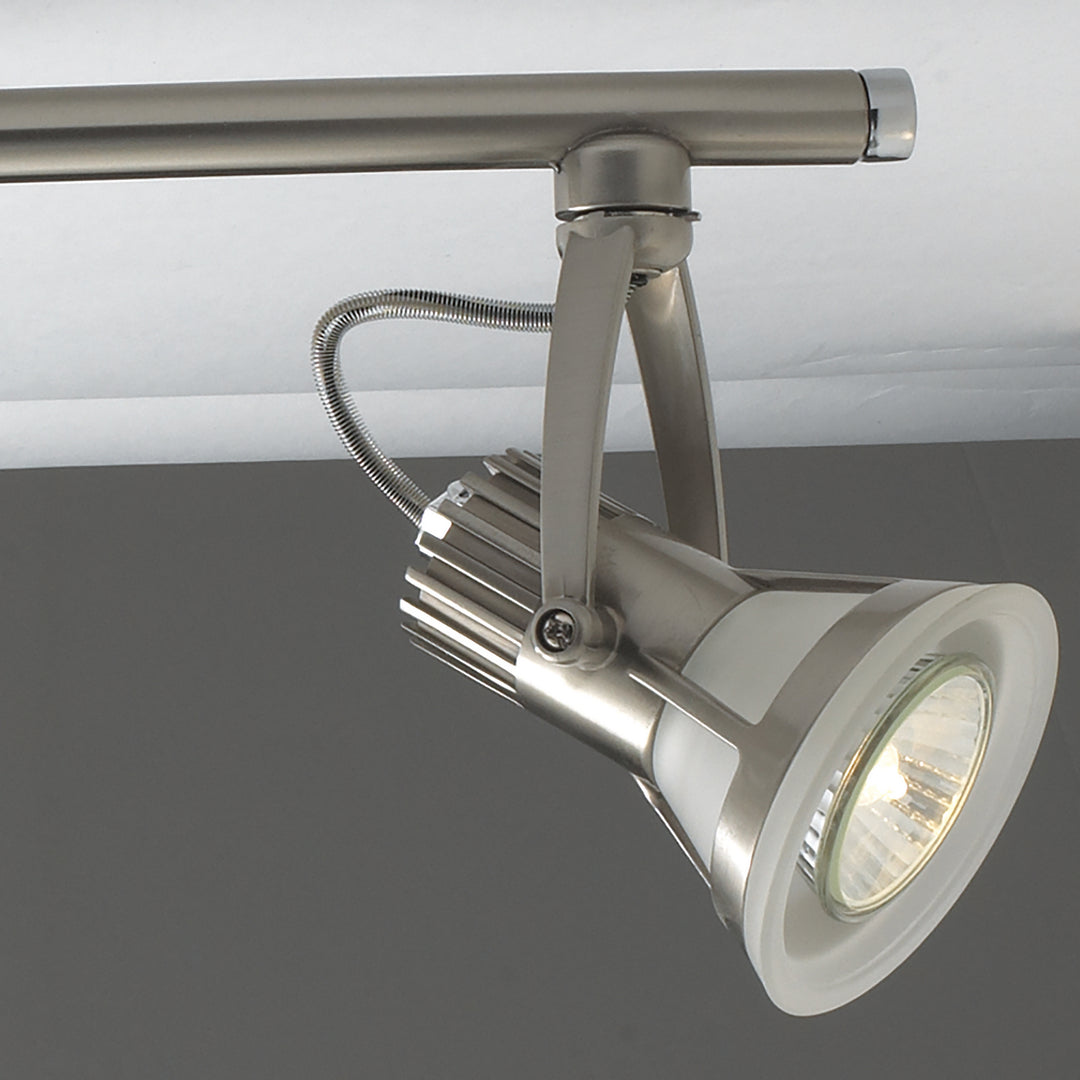 Eurofase Canada - TK-3VTX3-34 - VORTEX,FIX TRK,3LT,SN/FROST - VORTEX - Satin Nickel