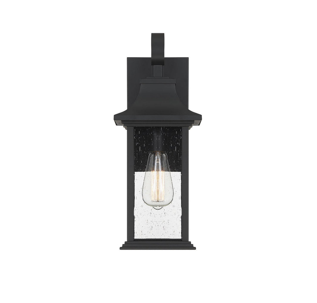 Savoy House - 5-450-BK - One Light Wall Sconce - Hancock - Matte Black